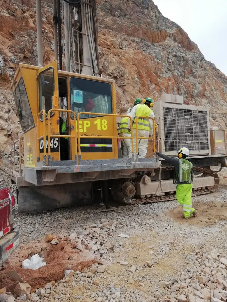 Mantenimiento a equipos HVAC en mina